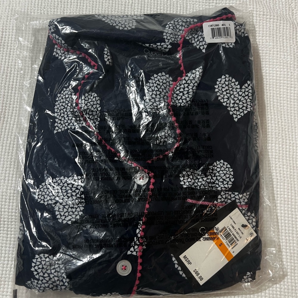 2 piece flannel pajamas